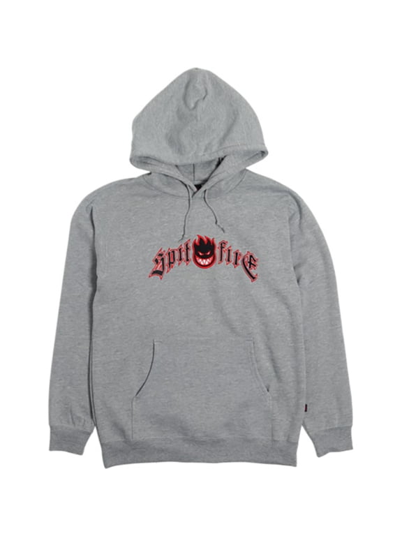 Wheels Immortal Fire Emblem Heather Grey Men's Hooded Sweatshirt - Small