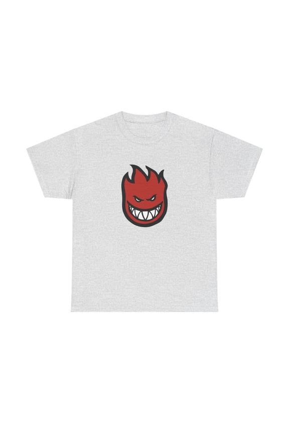 Spitfire Wheels Skateboard Classic Skate Design Premium T Shirt Print Many Colors - Ash / XL