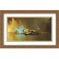 thumbnail image 1 of Spitfire / World War II Fighter Plane 2x Matted 40x26 Large Gold Ornate Framed Art Print by Barrie Clark, 1 of 2
