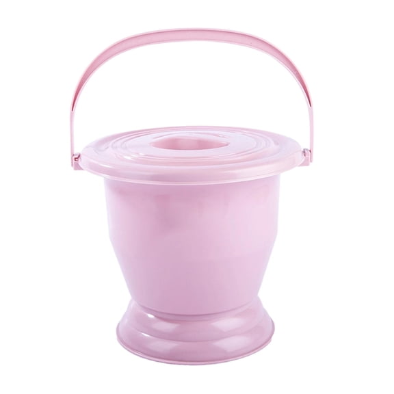 Spittoon Urinal Chamber Pot with Lid Large Size Portable for Elderly Children Women Bedroom Travel Use