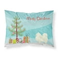 thumbnail image 1 of Spitz Christmas Tree Fabric Standard Pillowcase, 1 of 4