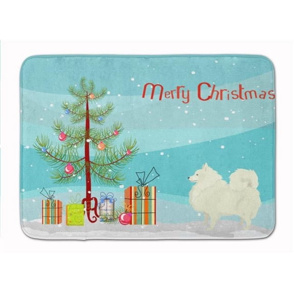 Spitz Christmas Tree Machine Washable Memory Foam Mat