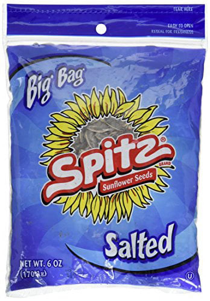 Spitz Original Flavored Sunflower Seeds 6 oz (Pack of 20)