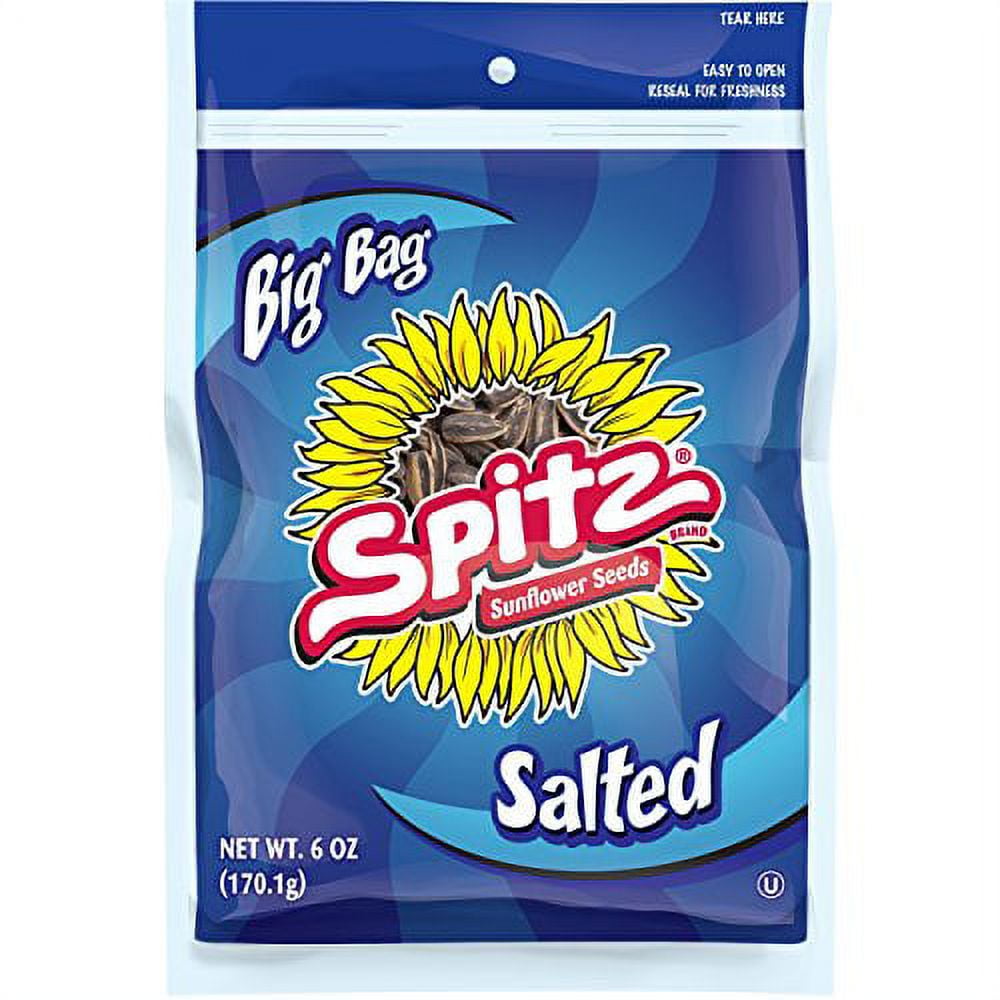 Spitz Original Flavored Sunflower Seeds 6 oz (Pack of 12)