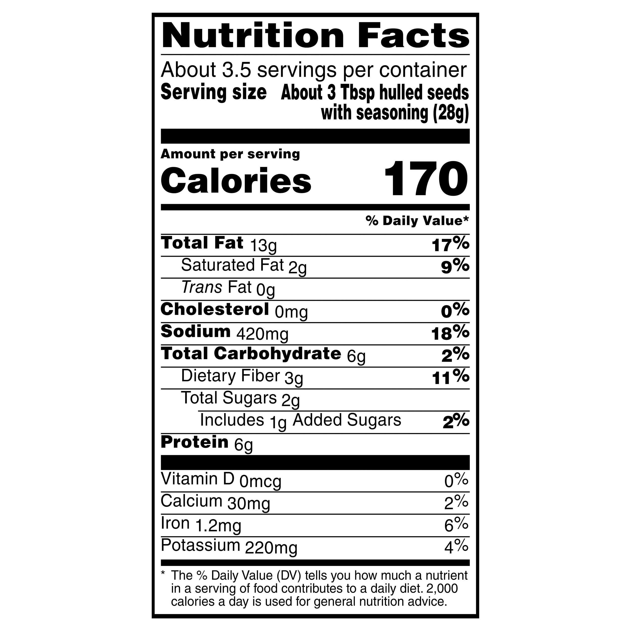 Spitz Smoky BBQ Sunflower Seeds, 6 oz