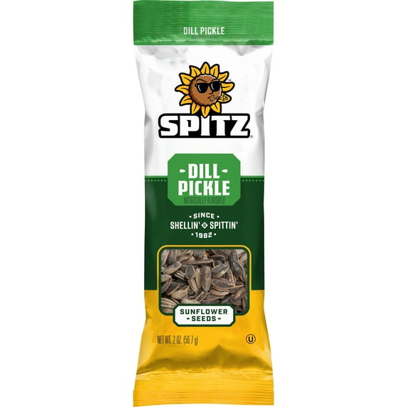 Spitz Dill Pickle Artificially Flavored Sunflower Seeds, 2 oz