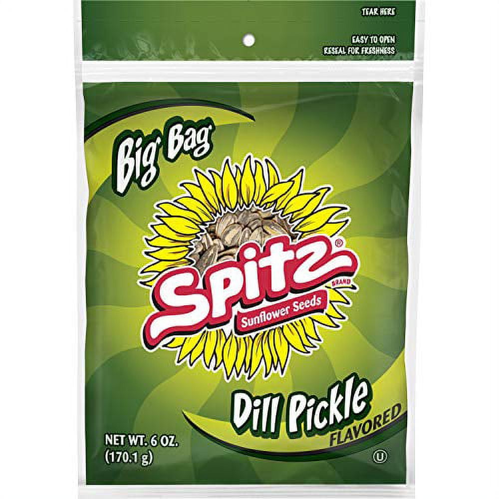 スピッツ サンフラワーシード ディル・ピクルス 9個入り Spitz Sunflower Seeds Dill Pickle 6oz Spitz Sunflower Seeds, Dill Pickle, 6 Oz (Pack of 9) - Walmart.com