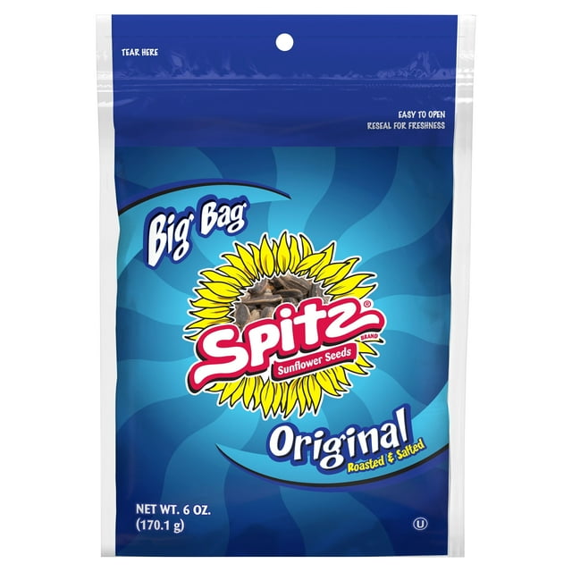 Spitz Sunflower Seeds Original Roasted and Salted 6 oz