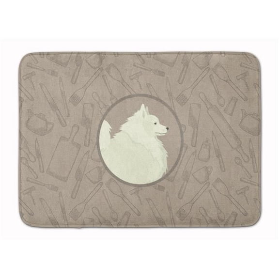 Spitz in the Kitchen Machine Washable Memory Foam Mat