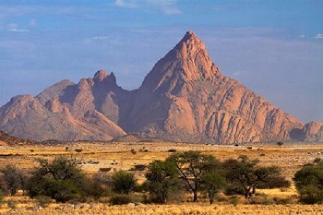 Spitzkoppe (1784 meters) Namibia Canvas Art - David Wall DanitaDelimont (24 x 15)