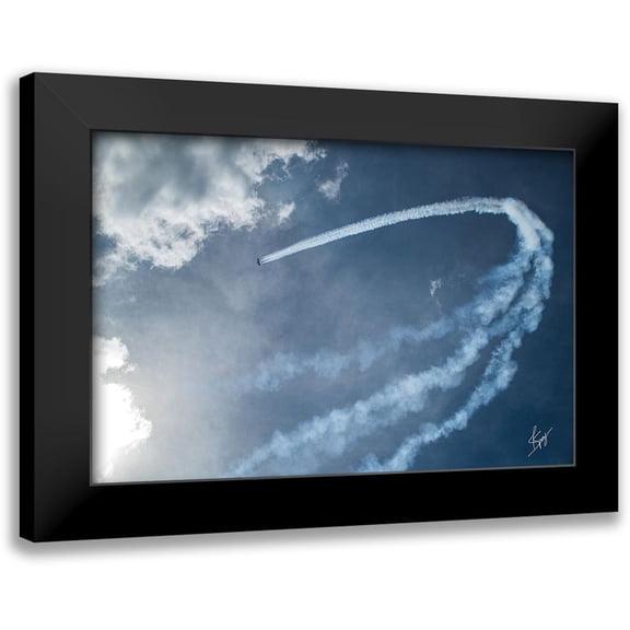 Spivey, Justin 14x11 Black Modern Framed Museum Art Print Titled - Clouded Space