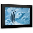thumbnail image 1 of Spivey, Justin 24x17 Black Modern Framed Museum Art Print Titled - Making Clouds, 1 of 5
