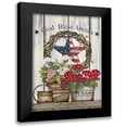 thumbnail image 1 of Spivey, Linda 11x14 Black Modern Framed Museum Art Print Titled - God Bless America Still Life, 1 of 5