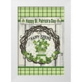 thumbnail image 1 of Spivey, Linda 23x32 White Modern Wood Framed Museum Art Print Titled - Happy St. Patricks Day, 1 of 4