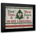 thumbnail image 1 of Spivey, Linda 24x19 Black Modern Framed Museum Art Print Titled - Farmhouse Christmas, 1 of 5