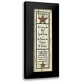 thumbnail image 1 of Spivey, Linda 8x18 Black Modern Framed Museum Art Print Titled - House Rules, 1 of 5
