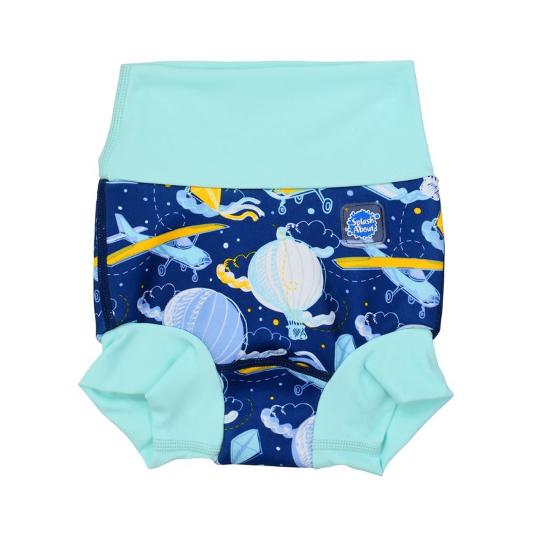 Splash About Baby Boy's Happy Nappy Sunsuit One-piece swimsuit with Swim  Diaper - Under the Sea, 6-14 Months