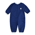 thumbnail image 1 of Splash About Baby Boy's Warm in One Baby Wetsuit, One-Piece fleece lined all-in-one Swimsuit -  Navy 6-12 Months, 1 of 3