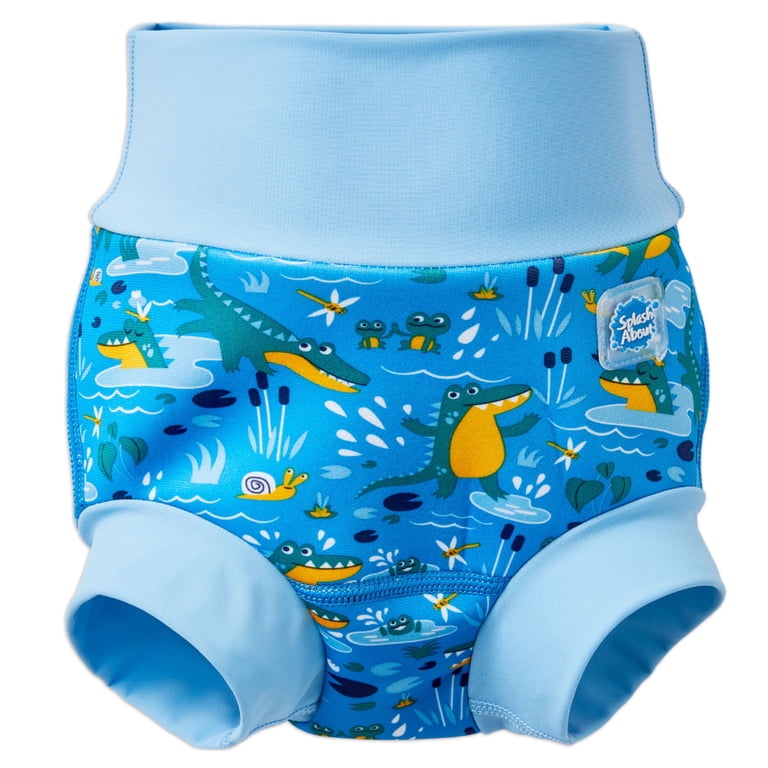 Splash About Boy's Happy Nappy™ Reusable Swim Diaper, Crocodile