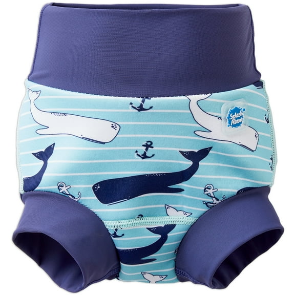 Splash About Boy's Happy Nappy™ Reusable Swim Diaper, Vintage Moby, 12-24 Months
