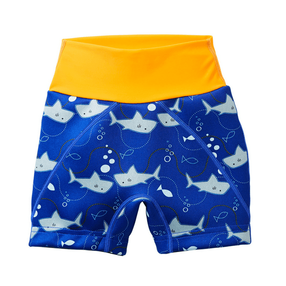 Splash About Boy's Toddler Jammers Swim Diaper, Shark Orange 2-3 Years