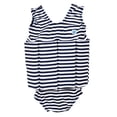 thumbnail image 1 of Splash About Girl's Floatsuit Navy/White Stripe 4-6 Years, 1 of 4