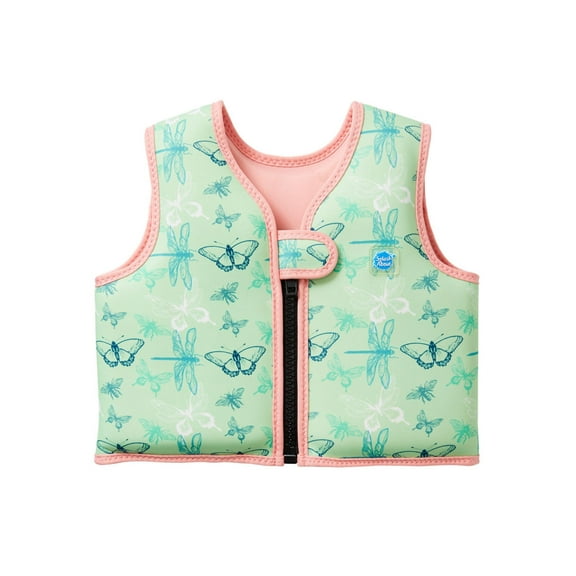 Splash About Girl's Go Splash Swim Vest, Dragonfly 2-4 Years