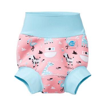 Splash About Boy's Happy Nappy™ Reusable Swim Diaper, Navy & Yellow, 2-3 Years