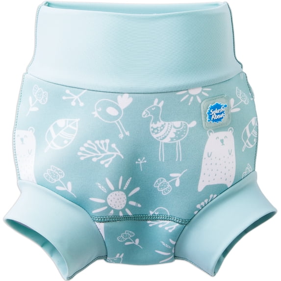 Splash About Girl's Happy Nappy™ Reusable Swim Diaper, Sunny Bear, 0-3 Months