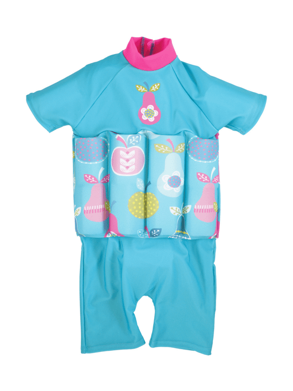 Girls' UV Sun Protection Floatsuit Tutti Frutti 4-6 Years