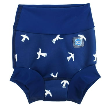 Splash About Happy Nappy Duo, White Birds, 2-3 Years