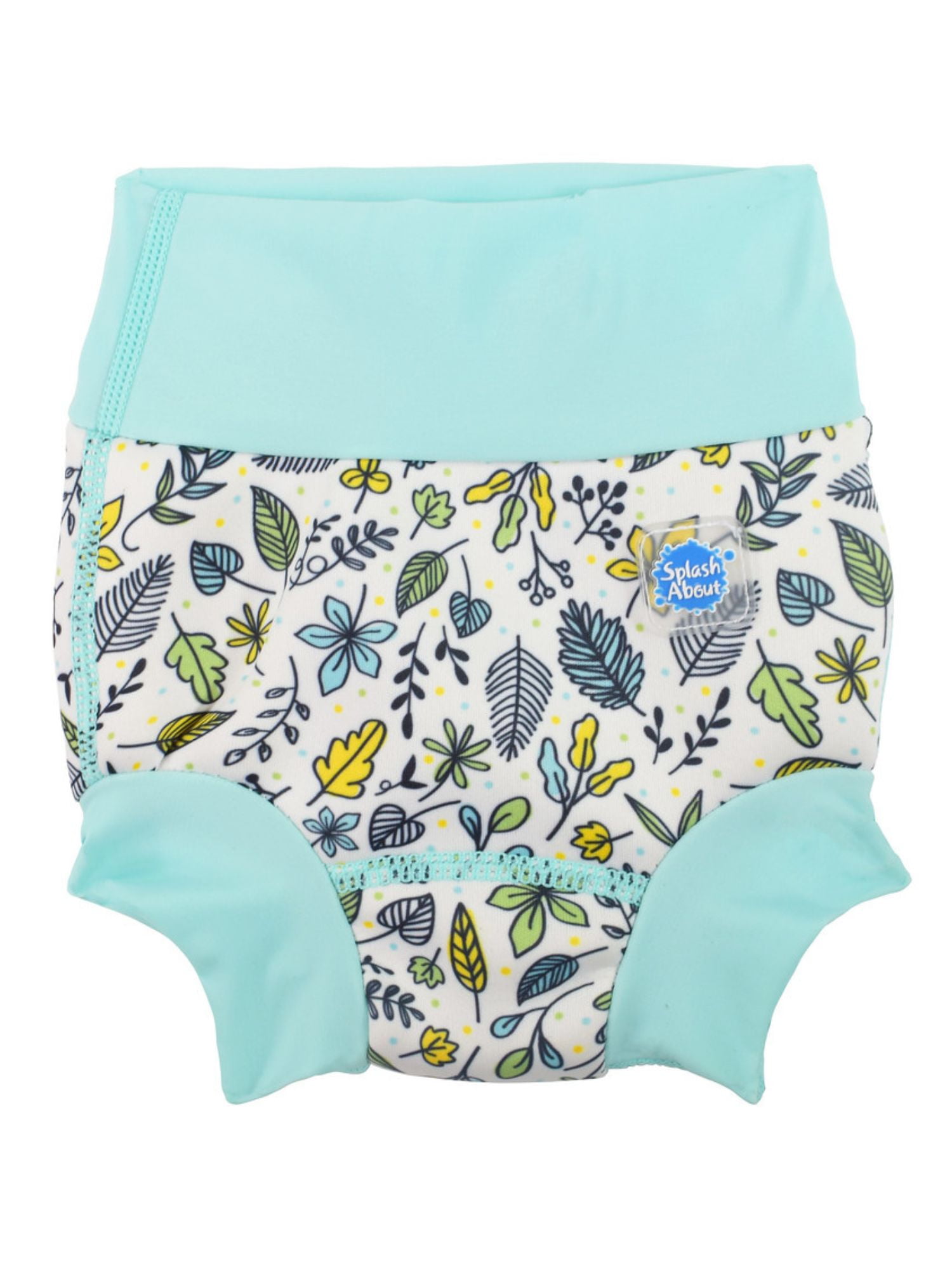 Splash About Happy Nappy Reusable Swim Diaper Fallen Leaves, 23 Years