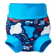 Splash About Boys Happy Nappy  Reusable Swim Diaper, Under The Sea, 6-12 Months