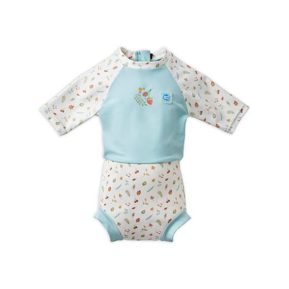 Splash About Happy Nappy Sunsuit with swim diaper, Little Acorns, 12-24 Months