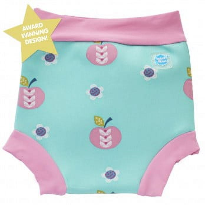 Splash About Happy Nappy Swim Diaper Apple Daisy Large 614 Months