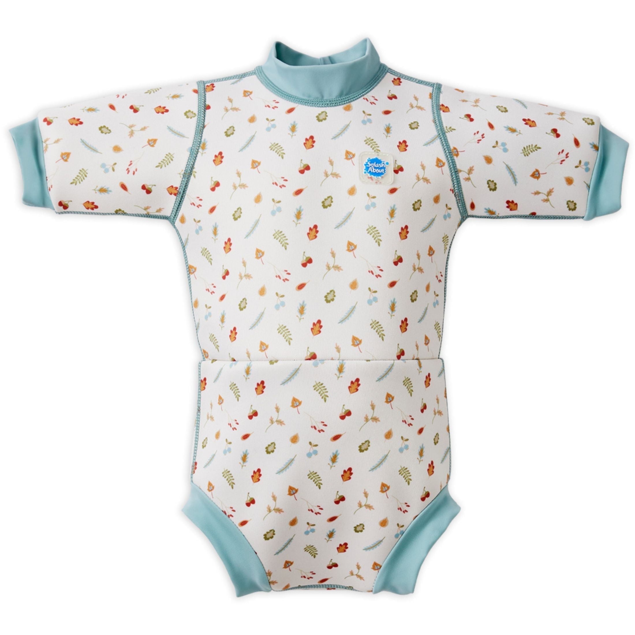 Splash About Happy Nappy™ Wetsuit with Swim Diaper, Little Acorns, 0-4 Months