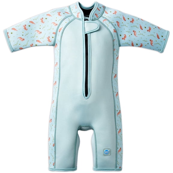 Splash About Kids Shorty Wetsuit, Playful Otters, 4-6 Years