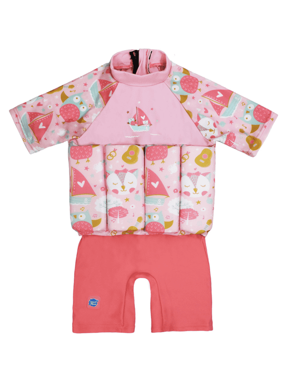 Kids Sleeved Floatsuit, Went to Sea, 2-4 Years
