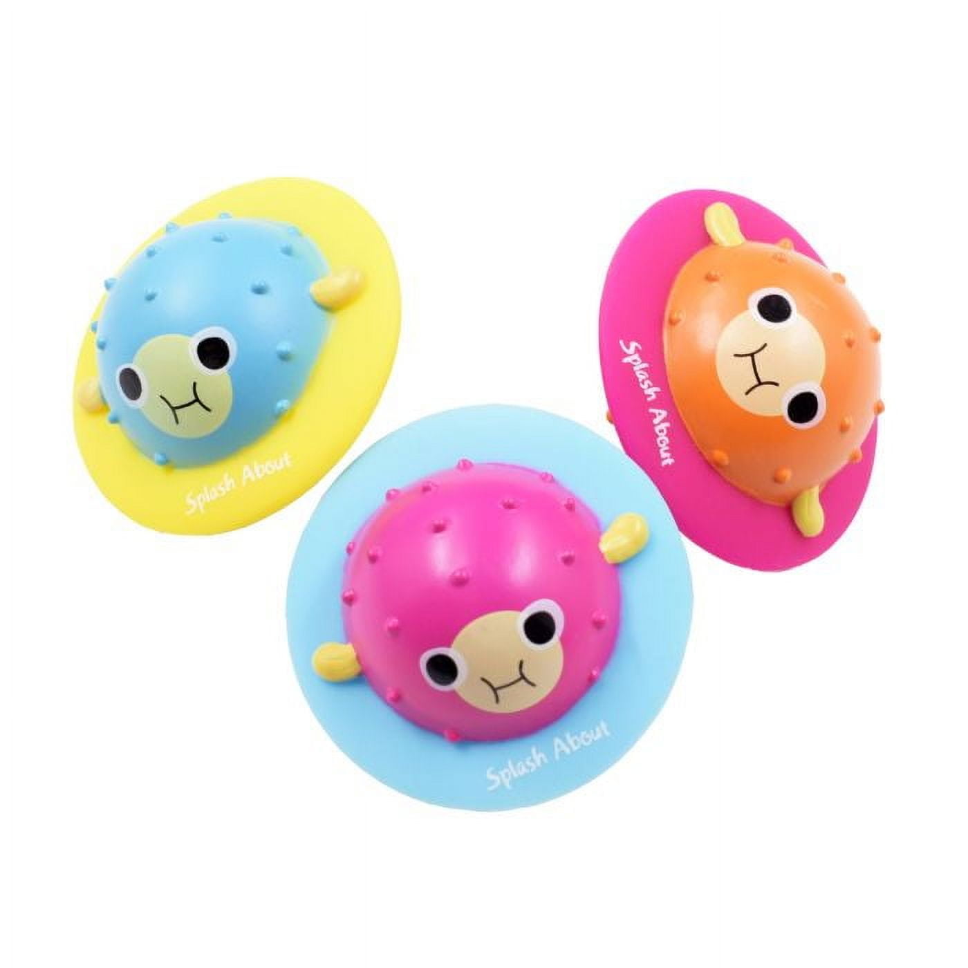 Splash About Pufferfish Flip & Float Pool & Bath Toys, Pack of 3 ...