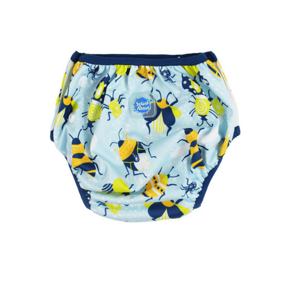 Splash About Size Adjustable Swim Diaper, Bugs Life 1-3 Years