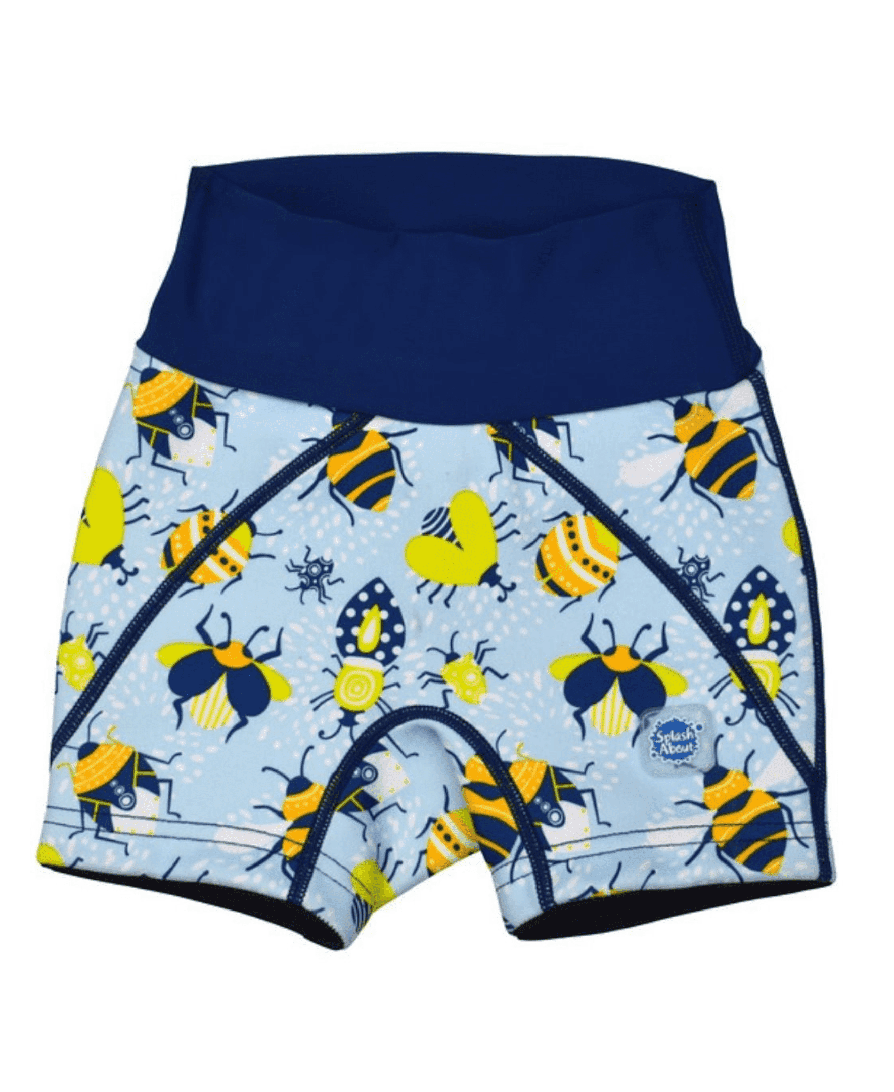 Splash About Jammers voor Kinderen, Marineblauw/Geel, 4-5 Jaren Splash About Jammers voor Kinderen, Marineblauw/Geel, 4-5 Jaren