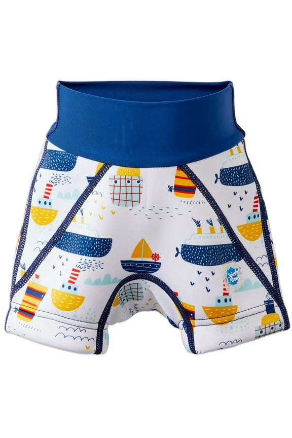 Toddler Jammers Swim Diaper, Tug Boats, 2-3 Years