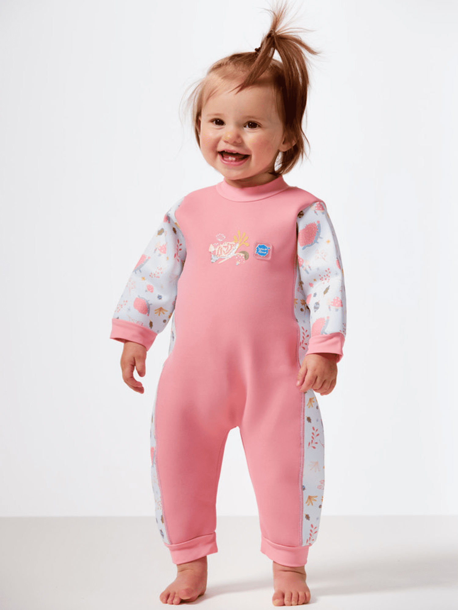 Splash About Warm in One Baby Girl's Wetsuit, Forest Walk, 12-24 Months