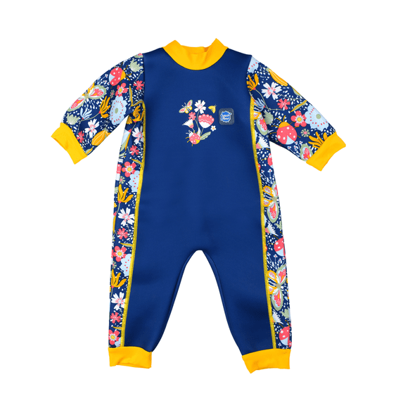 Splash About Warm in One Baby Wetsuit, Garden Delight, 12-24 Months