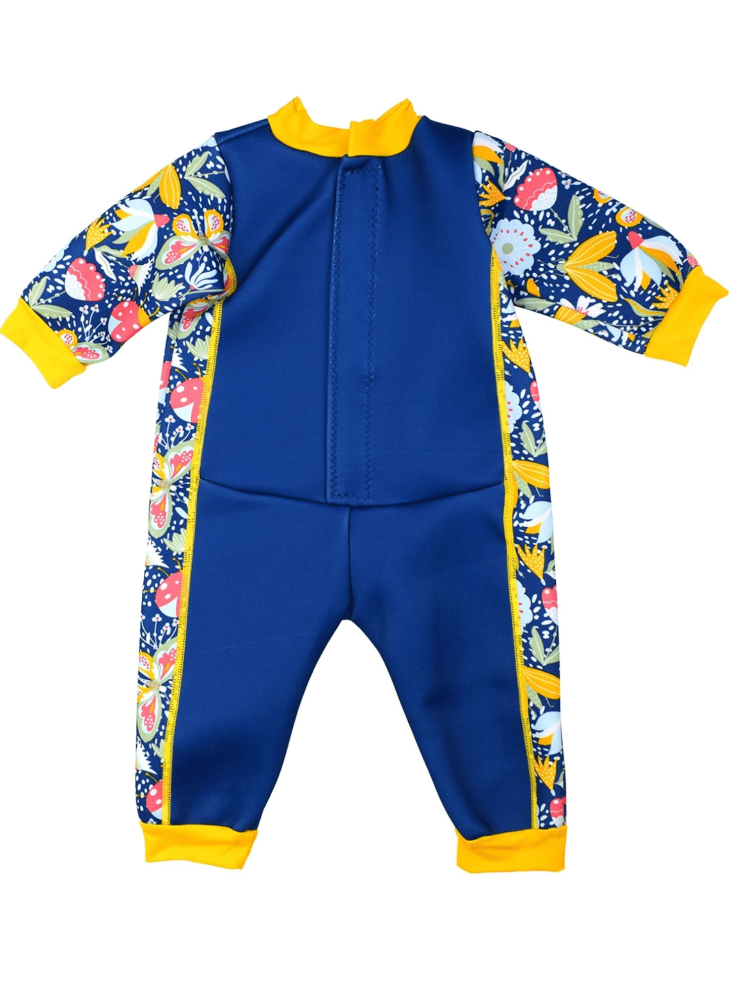 Splash About Girl's Warm in One Baby Wetsuit, Garden Delight 6-12 Months
