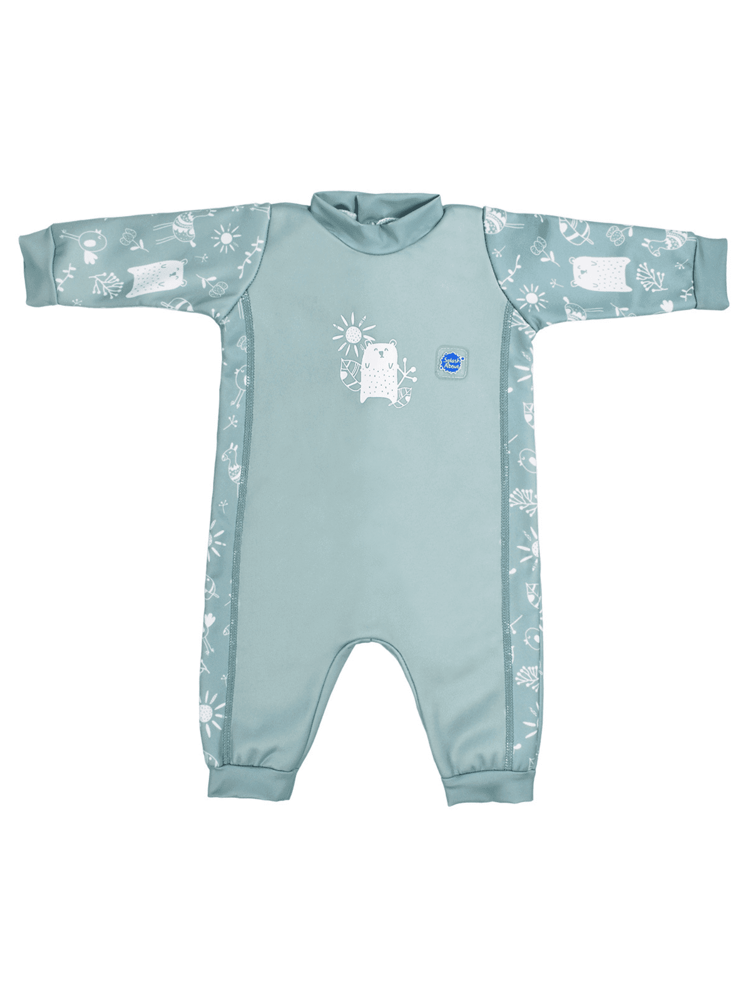 Splash About - Kids Shorty Wetsuit Fato de praia/piscina térmico Straw