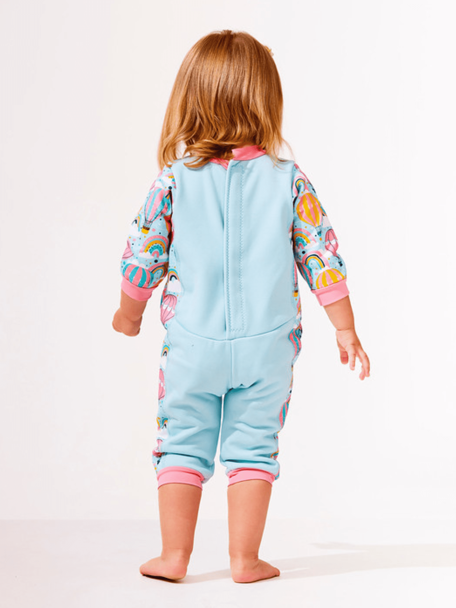 Splash About Girl's Warm in One Baby Wetsuit, Up & Away 6-12 Months