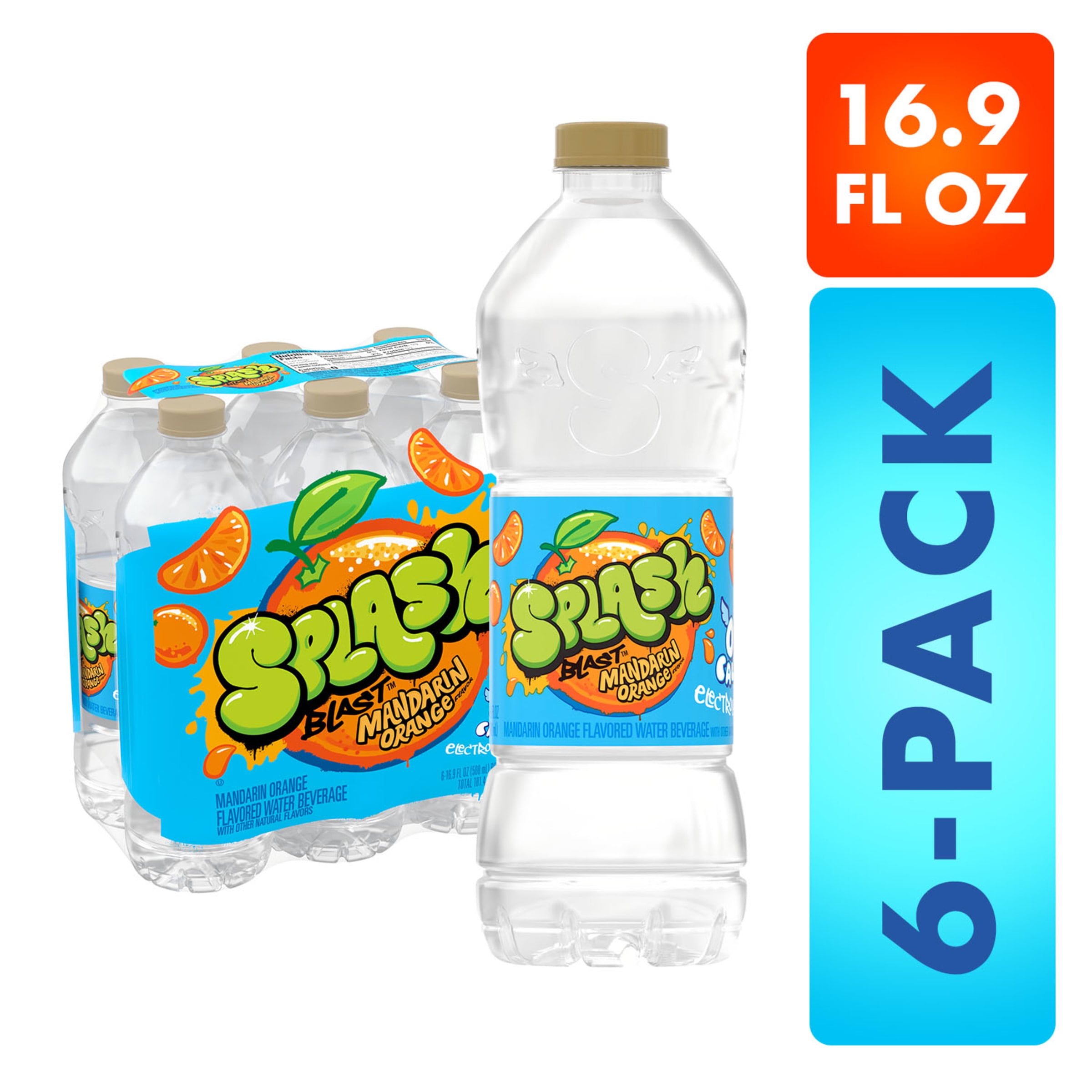 Splash 20 oz. Glass Water Bottle – Splash Blast Merch