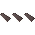thumbnail image 1 of Splash Block, Decorative Gutter Downspout Extensions, Splashguard, Foundation Water Diverter, Rain Gutter Guard, Plastic 24” Brown (3 Pack), 1 of 10