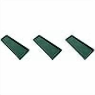 Splash Block, Decorative Gutter Downspout Extensions, Splashguard, Foundation Water Diverter, Rain Gutter Guard, Plastic 24” Green (3 Pack)